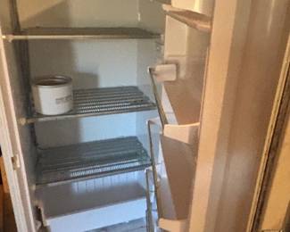 Inside Large Freezer