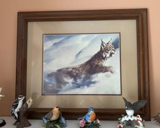 Lynx Artwork by Birds