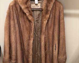 Mink Jacket, Shawl Collar