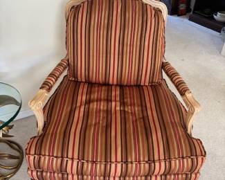 Upholstered/Wood Chair
