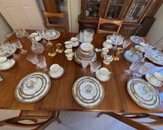 Noritake China for 12