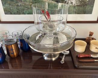 Barware, Cake Plates, Torts