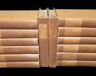 1916 Little Journeys Book Set 14 Books Total