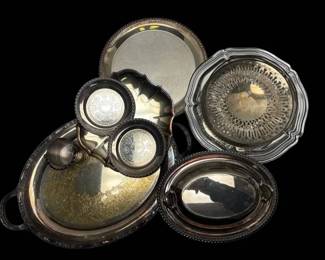 Silverplate Trays More