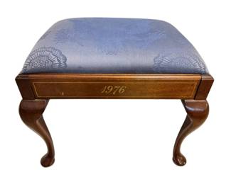 Queen Anne Style Bicentennial Foot Stool