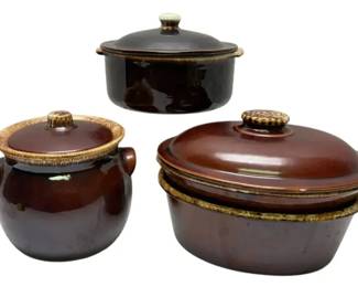 Hull Lidded Casserole Dishes More