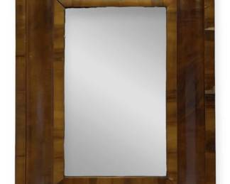 Antique Wood Mirror