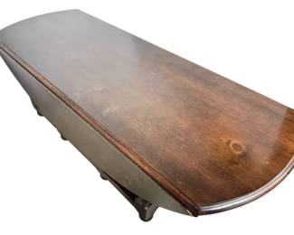 Solid Wood Drop Leaf Coffee Table