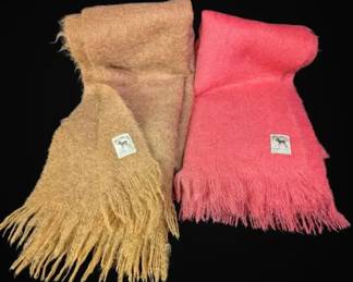 Hilltop Mohair Wool Scarves