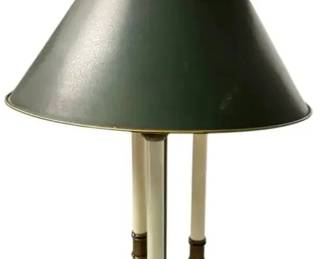 Brass Bouillotte 3Light Desk Lamp