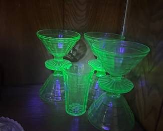 Uranium glass