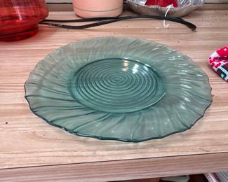 Depression Glass Plate 