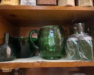 Green glass