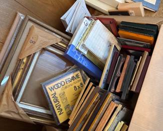 Brand new frames and photo albums