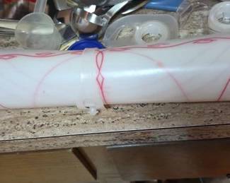 Tupperware dough rolling mat