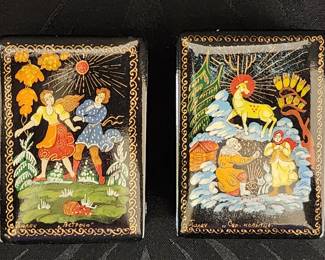 Russian Lacquer Boxes