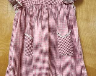 Child's Gingham Dress