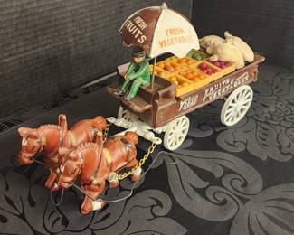 Cast Iron Produce Wagon