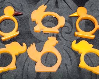 Bakelite Napkin Rings