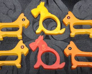 Bakelite Napkin Rings
