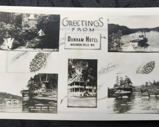 Dunham Hotel Wisconsin Dells Postcard