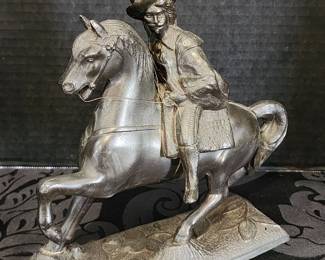 Buffalo Bill Metal Clock Topper