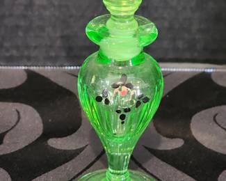 Uranium Depression Glass Perfume