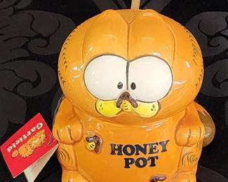 Vintage Rare to find Garfield Honey Pot