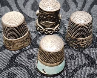 Sterling Silver Thimbles