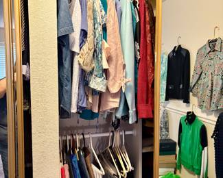 Lots of great ladies, clothes, hair size, small and medium