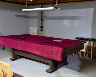 Pool Table FOR SALE BEFORE THE START OF THE SALE $150 will pool sticks etc! 