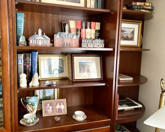 Great art, bookshelves books, etc. bookshelf multiple piece unit, $100 per piece, 4 pieces available 