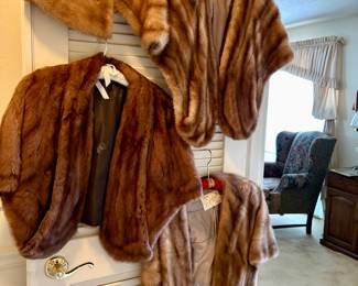 Great vintage furs