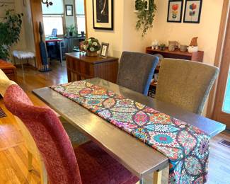 Chef prep table/dining table stainless steel