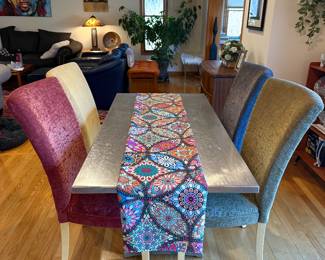 Commercial grade stainless steel prep/dining table 