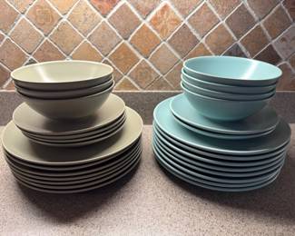 IKEA stoneware plates & bowls
