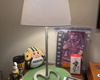 Vtg Nike gift box & adjustable table lamp