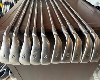 PING G20 iron set 3-9, S,W,U, black dot CFS flex RH 