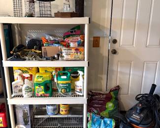 Bird feeders & garden chemicals