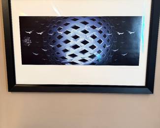 Framed The Who ‘Tommy’ artwork signed by Michael McInnerney