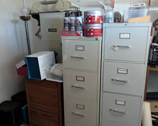 File cabinets