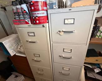 File cabinets