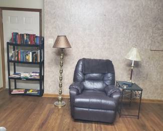 leather recliner