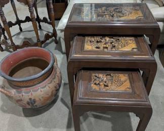 Asian style nesting table