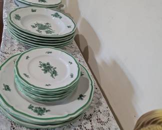 Rosenthal Green Bloom Misc Set