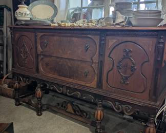 Spanish Revival Style Buffet c. 1920