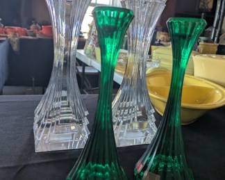 Crystal Mikasa Candle holders