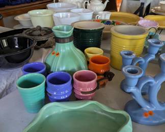 Vintage Fiesta/Bauer pottery