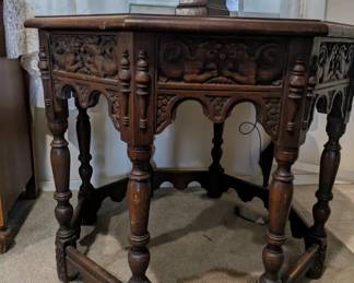 19th Century French Octagon Table