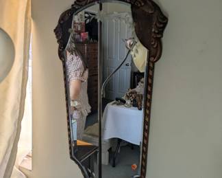 Small Art Deco Wall Mirro